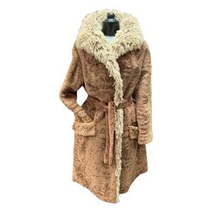 Genuine Tibetan Lamb Sherpa Tie Waist Coat